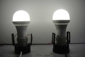 LED Bulbs on Test Bed