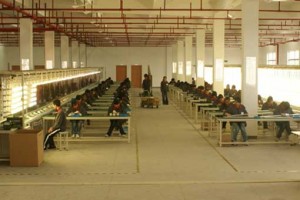 LED Tube and Bulb Assembly with Auto Aging Line